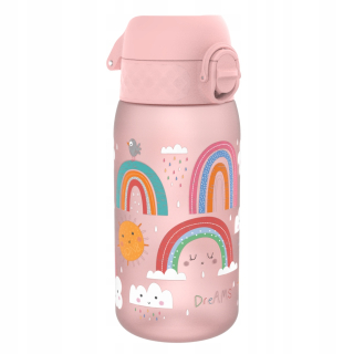 FĽAŠA FĽAŠA NA VODU DO ŠKOLSKEJ ŠKOLKY RUŽOVÁ RAINBOW ION8 0,35l
